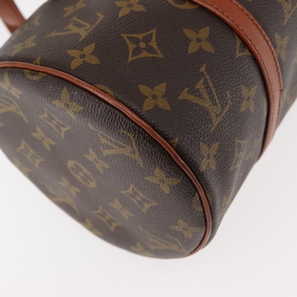 Louis Vuitton Papillon Handbag Monogram Canvas, BROWN, CANVAS, Handbag