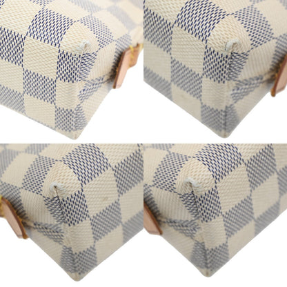 Louis Vuitton Cosmetic Pouch Damier, WHITE, CANVAS, Clutche & pouche
