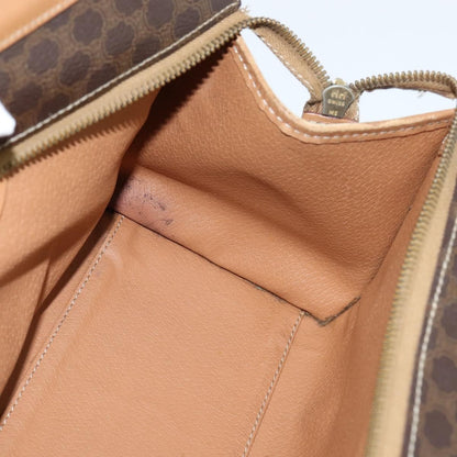 Celine Vintage Macadam Tote bag Canvas, BROWN, CANVAS, Tote bag