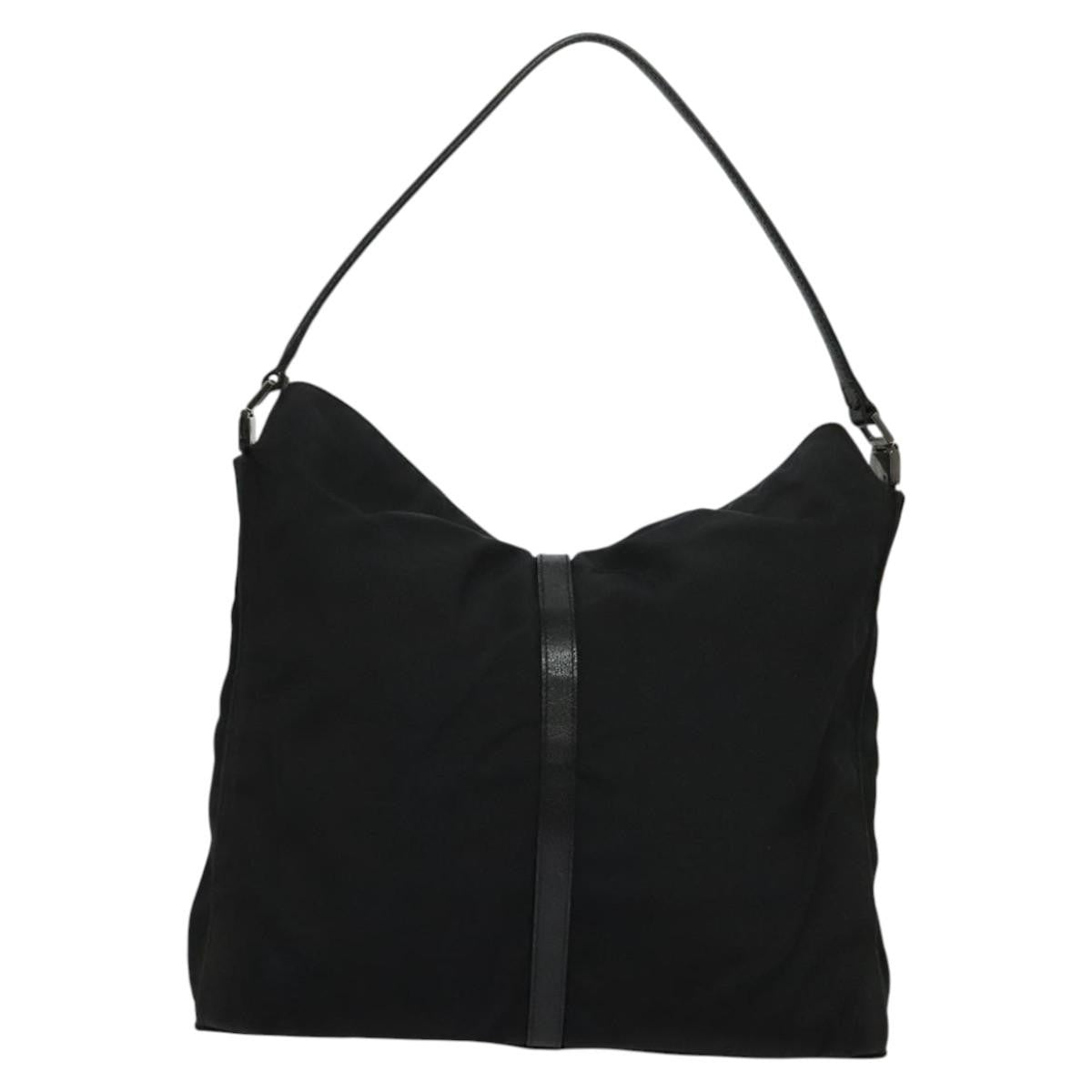 Gucci Jackie Bag Nylon, BLACK, NYLON, Shoulder bag