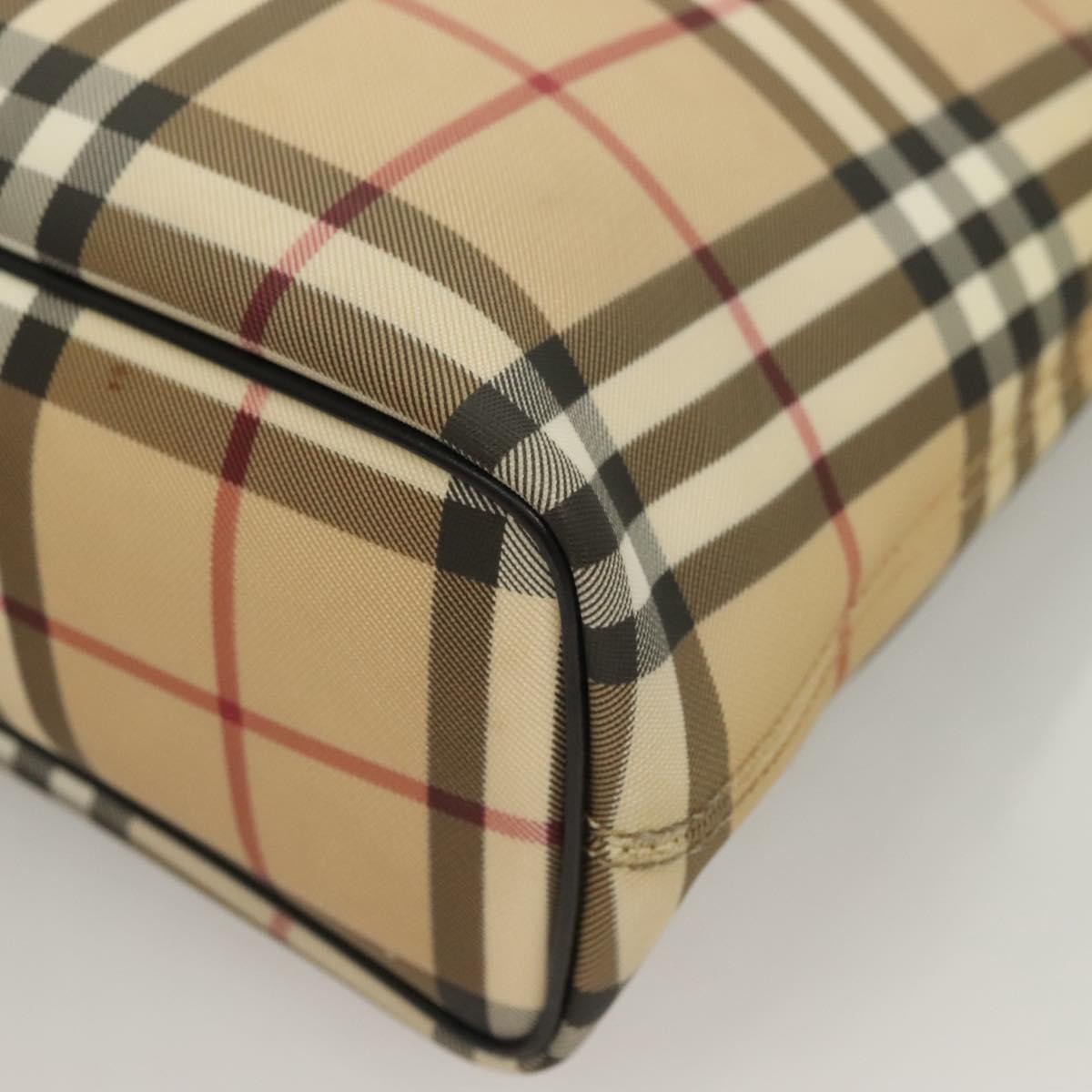 Burberry Nova Check Handbag Nova Check Canvas, BEIGE, CANVAS, Handbag