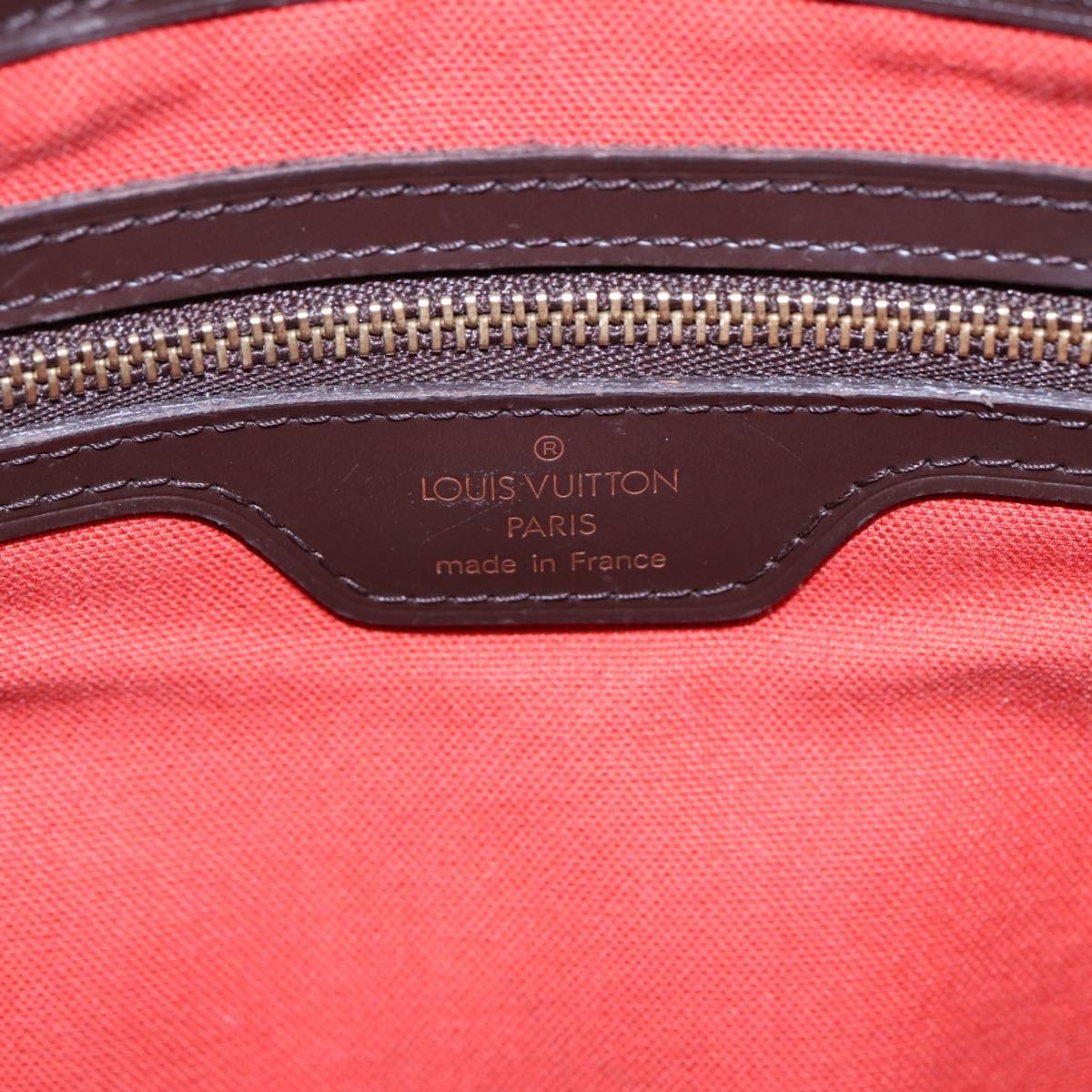 Louis Vuitton Vavin Tote Damier, BROWN, CANVAS, Tote bag