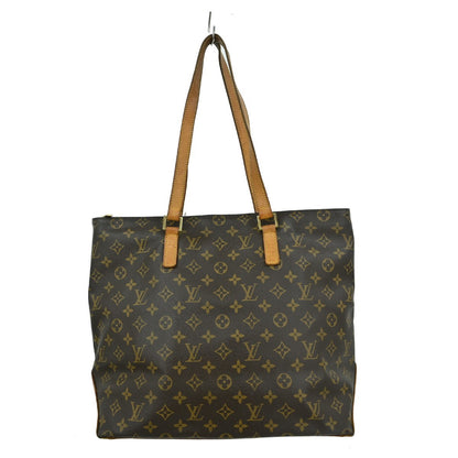 Louis Vuitton Cabas Mezzo Monogram Canvas, BROWN, CANVAS, Tote bag