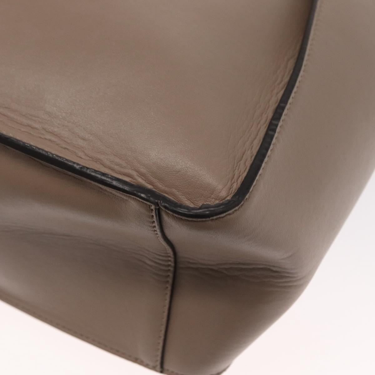 Stella McCartney Alter Tote Perforated Faux Leather, BEIGE, SYNTHETIC, Tote bag