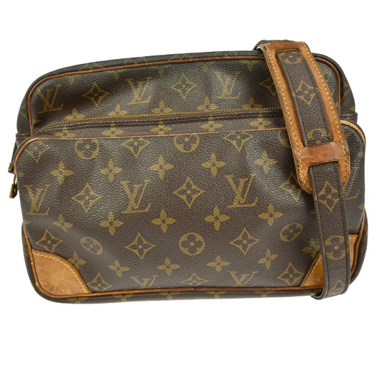 Louis Vuitton Nil Messenger Bag Monogram Canvas, BROWN, CANVAS, Shoulder bag