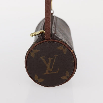 Louis Vuitton Papillon Pochette Monogram Canvas, BROWN, CANVAS, Clutche & pouche