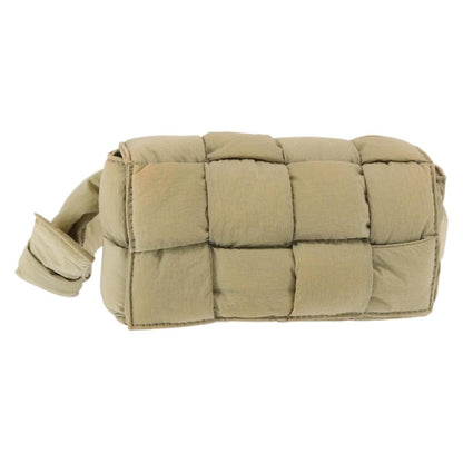 Bottega Veneta Padded Tech Cassette Crossbody Bag Intrecciato Nylon, BEIGE, NYLON, Crossbody bag