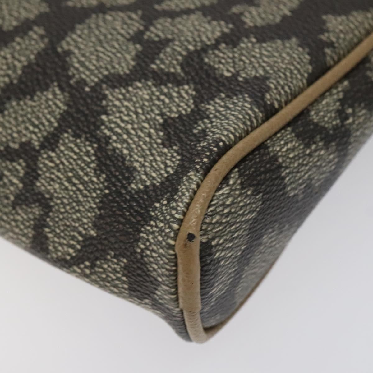 Saint Laurent Vintage Clutch PVC, BROWN, PVC, Clutche & pouche