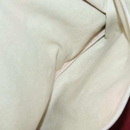 Chanel Vintage CC Turnlock Satchel Leather, RED, LEATHER, Travel bag