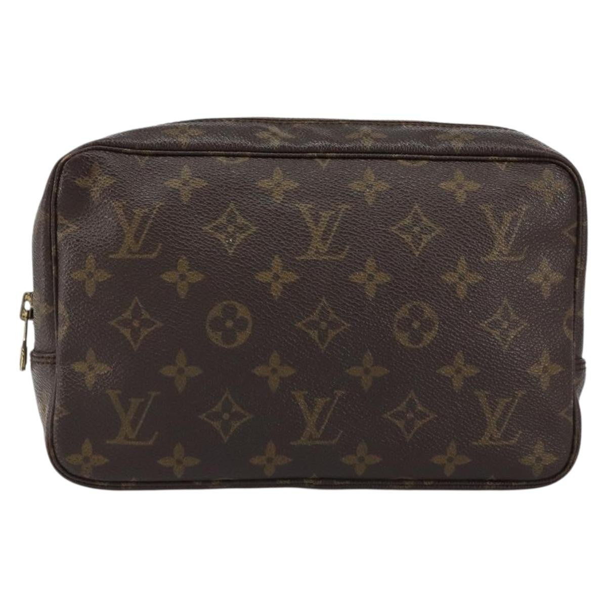 Louis Vuitton Trousse Toilette Monogram Canvas, BROWN, CANVAS, Clutche & pouche