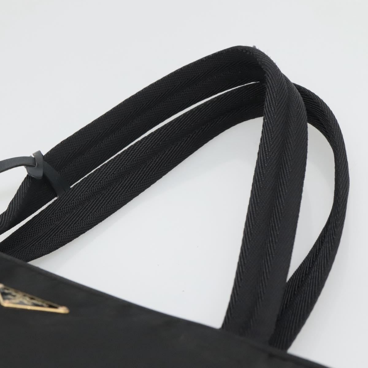 Prada Vintage Handbag Tessuto, BLACK, NYLON, Handbag