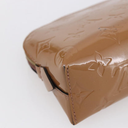 Louis Vuitton Cosmetic Pouch Monogram Vernis, BROWN, PATENT_LEATHER, Clutche & pouche