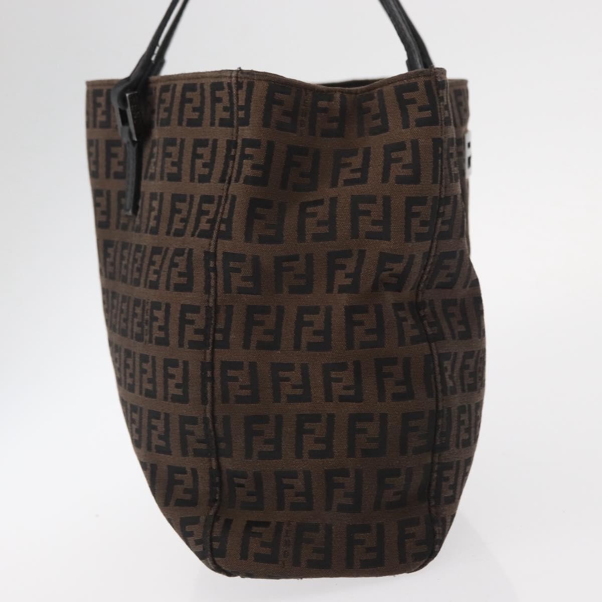 Fendi Zucca Tote bag Canvas, BROWN, CANVAS, Tote bag