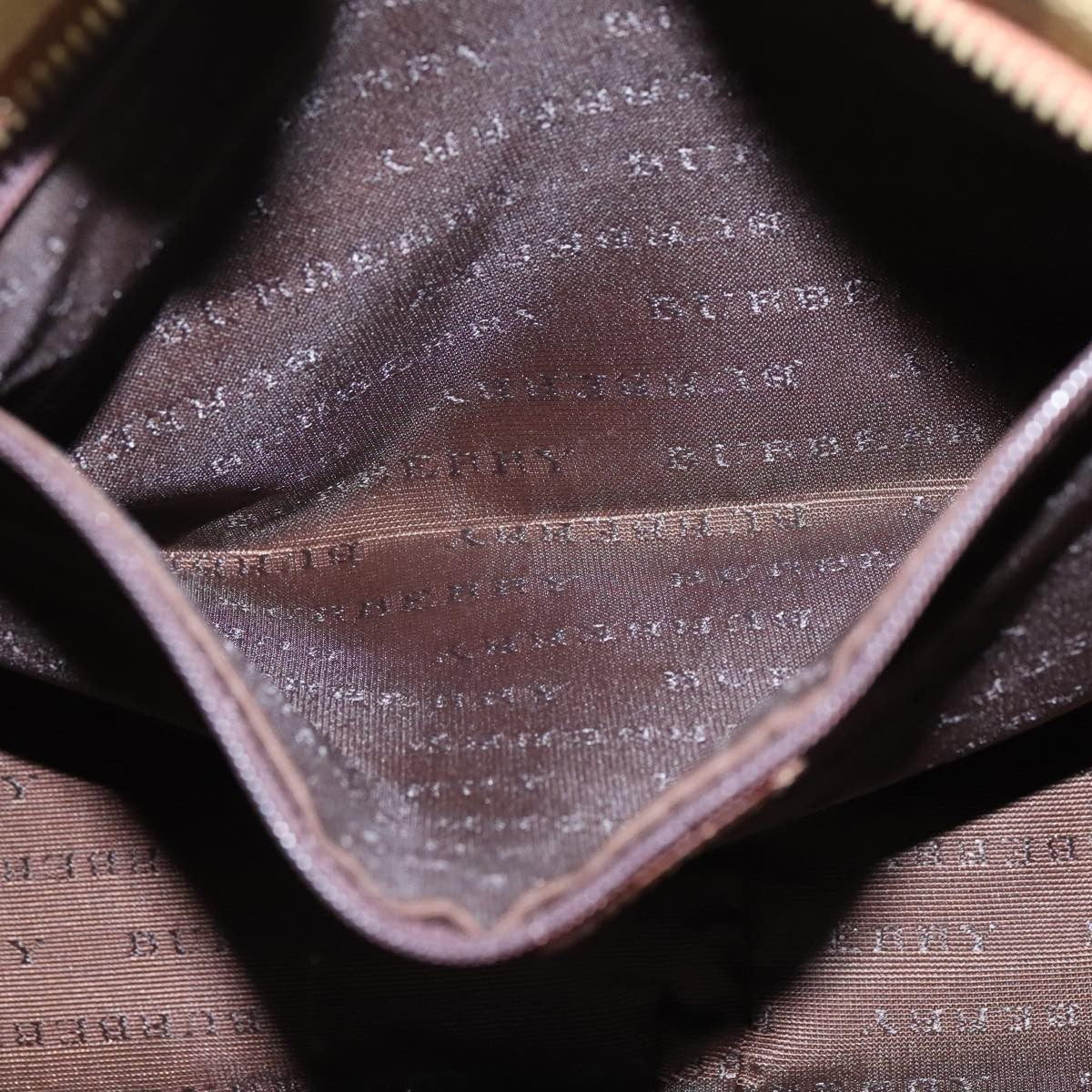 Burberry Shoulder Bag Nova Check Canvas, BEIGE, CANVAS, Shoulder bag