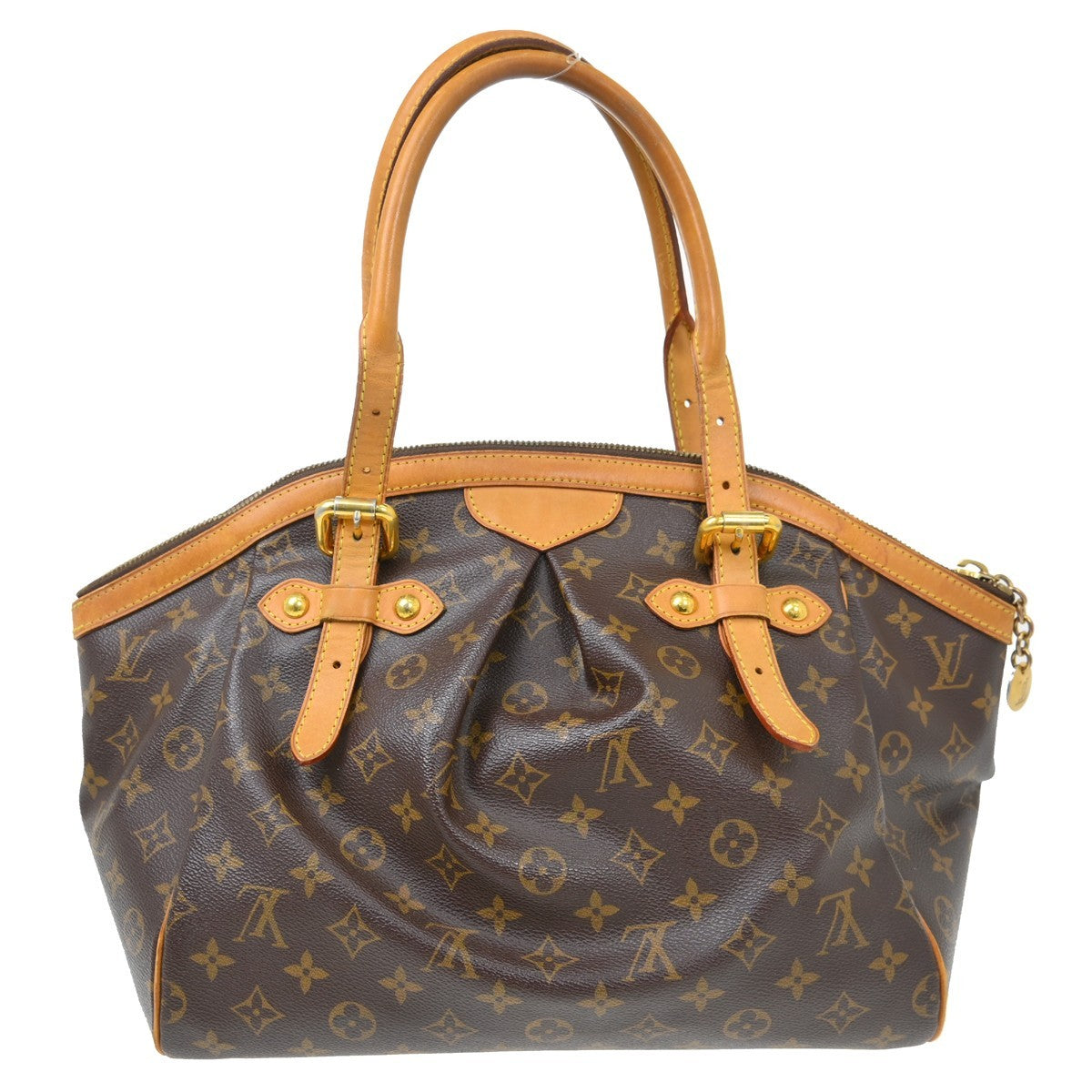 Louis Vuitton Tivoli Handbag Monogram Canvas, Brown, Canvas, Handbag