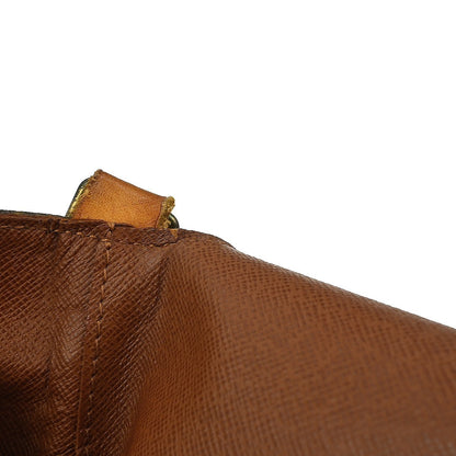 Louis Vuitton Musette Handbag Monogram Canvas, BROWN, CANVAS, Shoulder bag