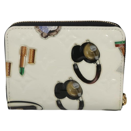 Louis Vuitton Nicolas Ghesquière Zippy Wallet Patent Monogram, WHITE, PATENT_LEATHER, Wallets