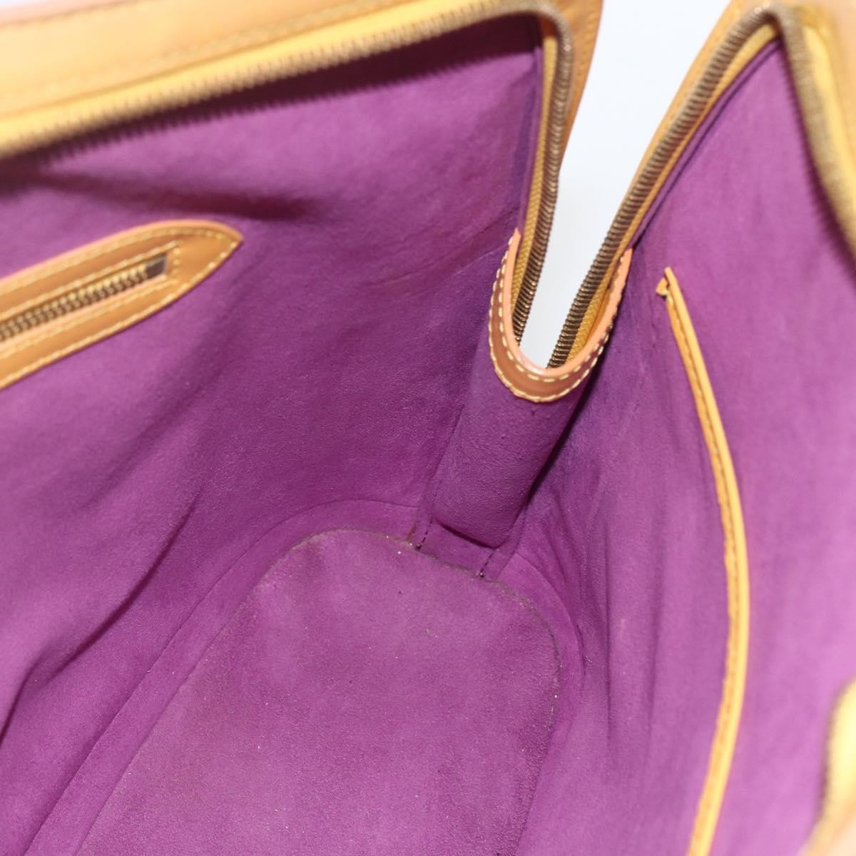 Louis Vuitton Lussac Handbag Epi Leather, YELLOW, LEATHER, Shoulder bag