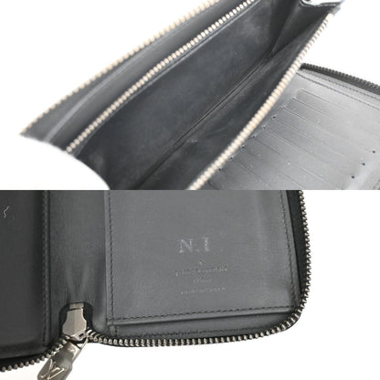 Louis Vuitton Zippy wallet vertical Damier Infini Leather, BLACK, LEATHER, Wallets