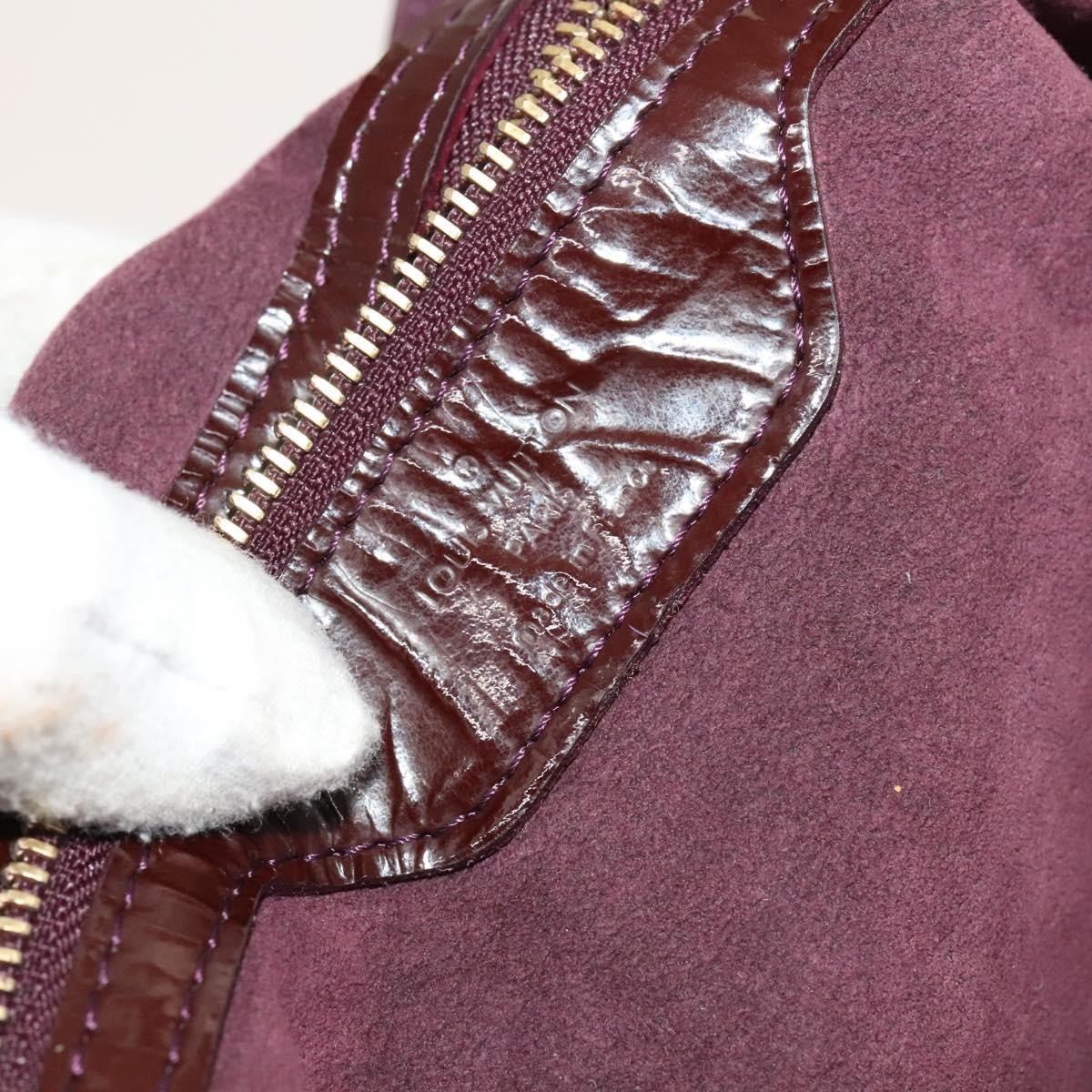 Louis Vuitton Surya Tote bag Mahina Patent Leather, PURPLE, CANVAS, Tote bag