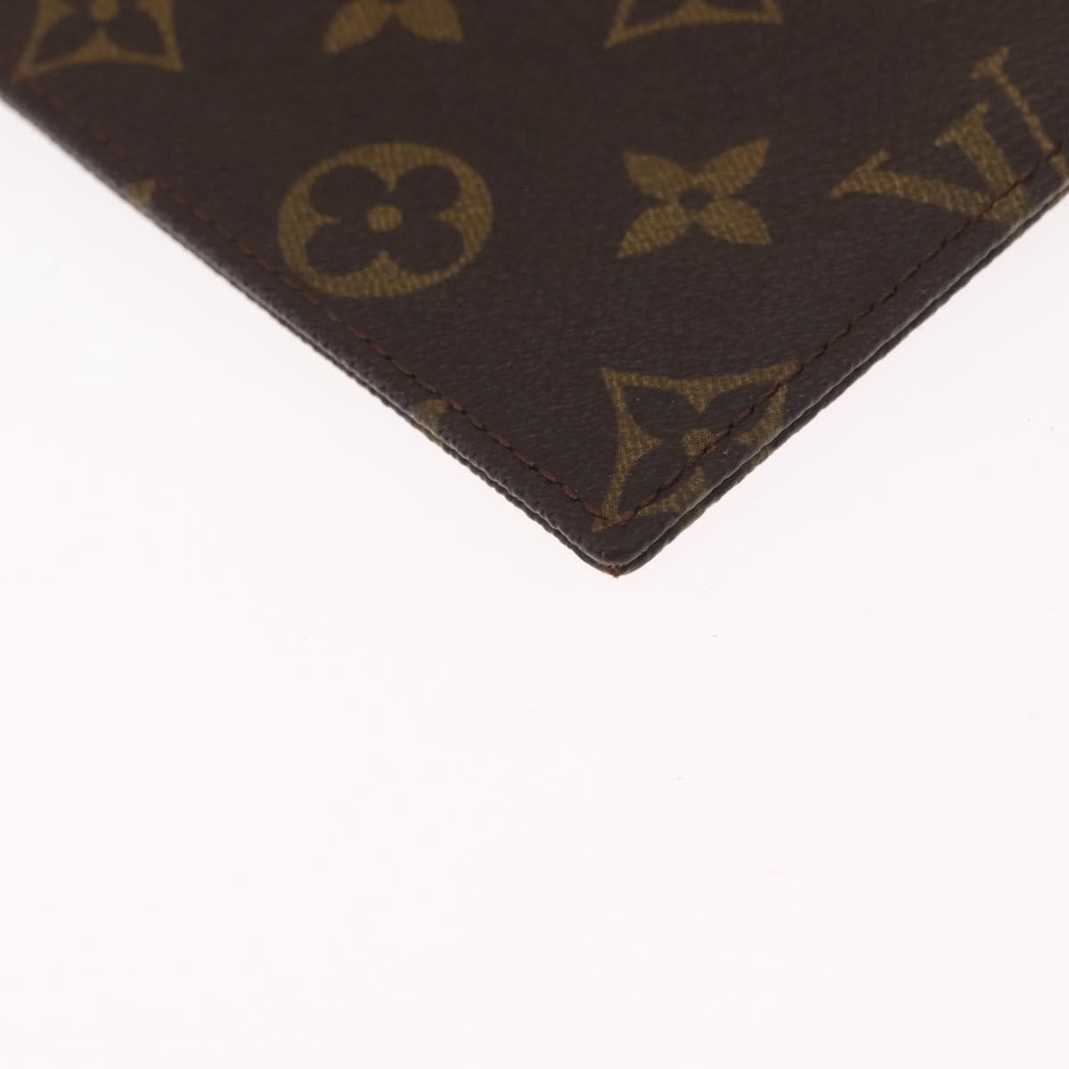 Louis Vuitton Pochette Secret Monogram canvas, BROWN, CANVAS, Clutche & pouche