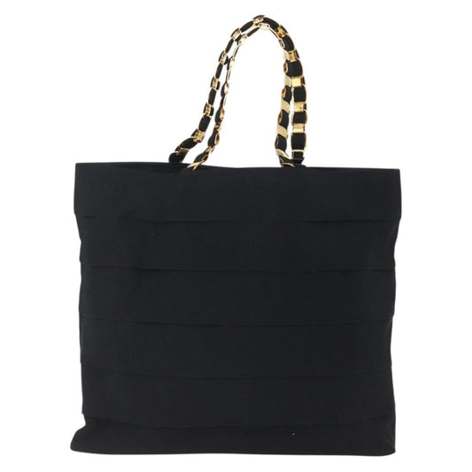 Salvatore Ferragamo Vala tote Canvas, BLACK, CANVAS, Tote bag