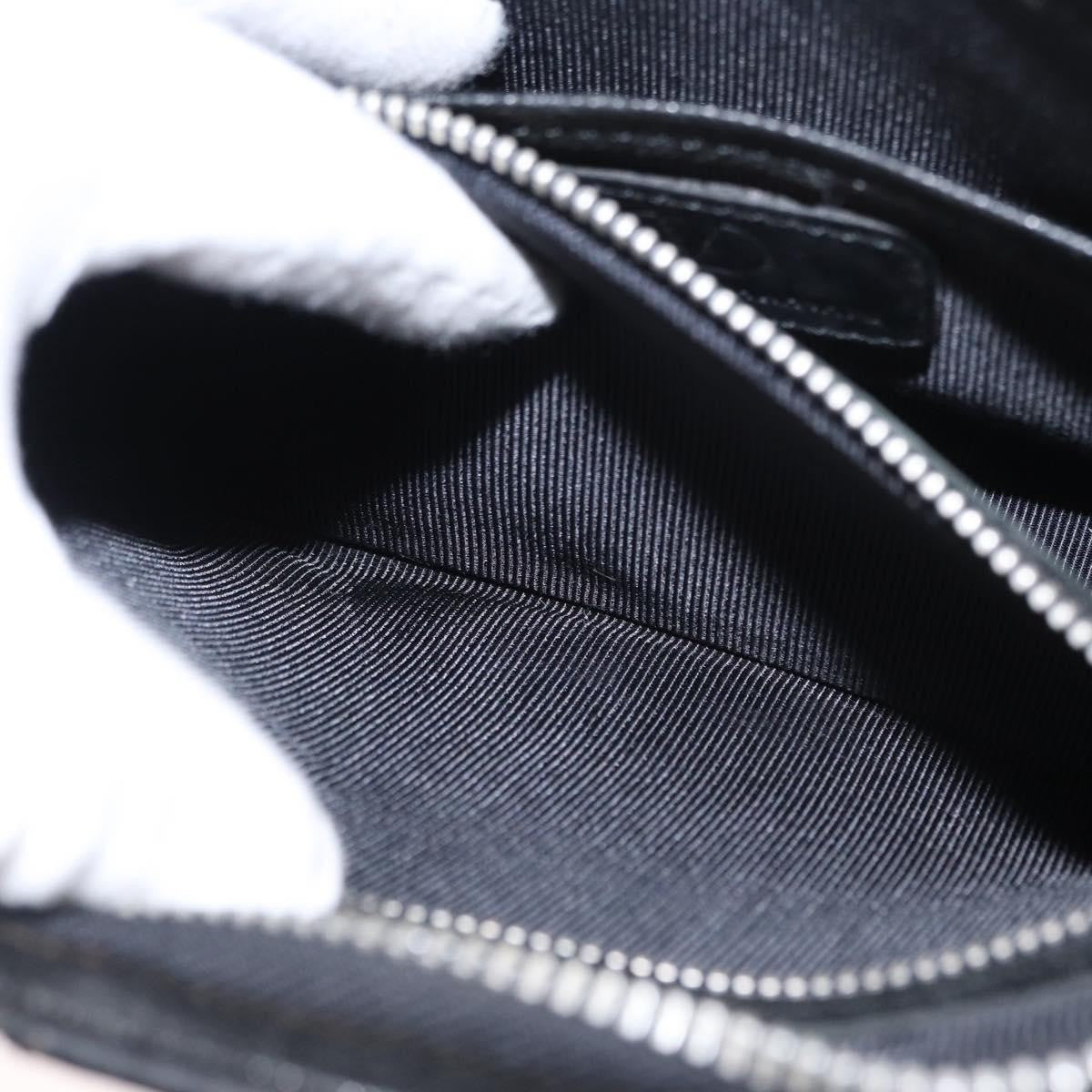 Valentino Garavani Pochette Leather, BLACK, LEATHER, Clutche & pouche