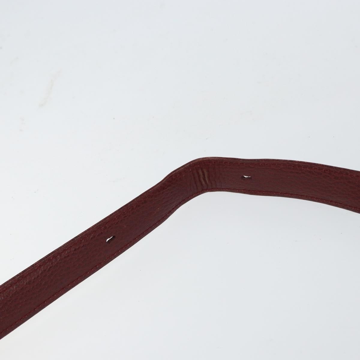 cartier Must de Cartier Shoulder Bag Leather, BURGUNDY, LEATHER, Shoulder bag