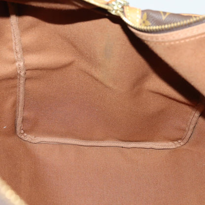 Louis Vuitton Sac Souple Handbag Monogram Canvas, BROWN, CANVAS, Travel bag