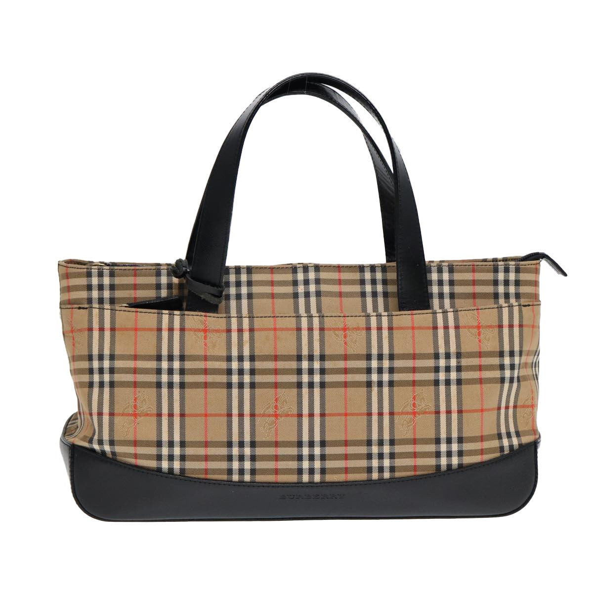 Burberry Nova Check Handbag Nova Check Canvas, BEIGE, CANVAS, Handbag