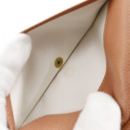 Chanel CC Trifold Flap Wallet Leather, PINK, LEATHER, Wallets