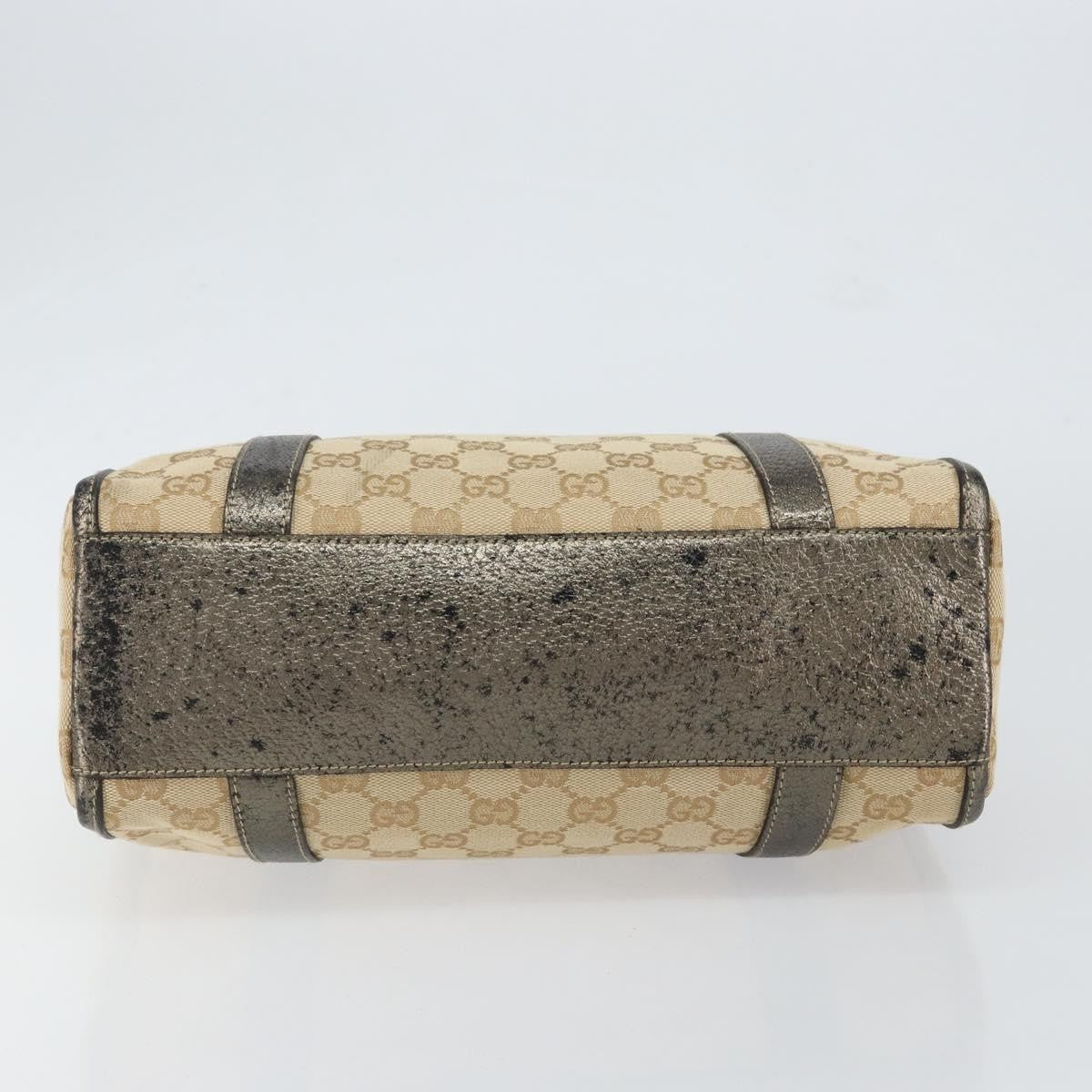 Gucci Abbey Boston Bag GG Canvas, BEIGE, CANVAS, Handbag