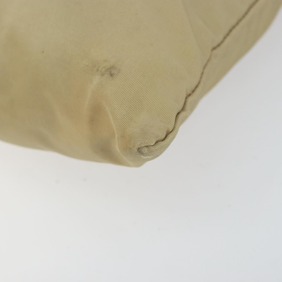 Prada Flat Messenger Bag Tessuto, BEIGE, NYLON, Shoulder bag