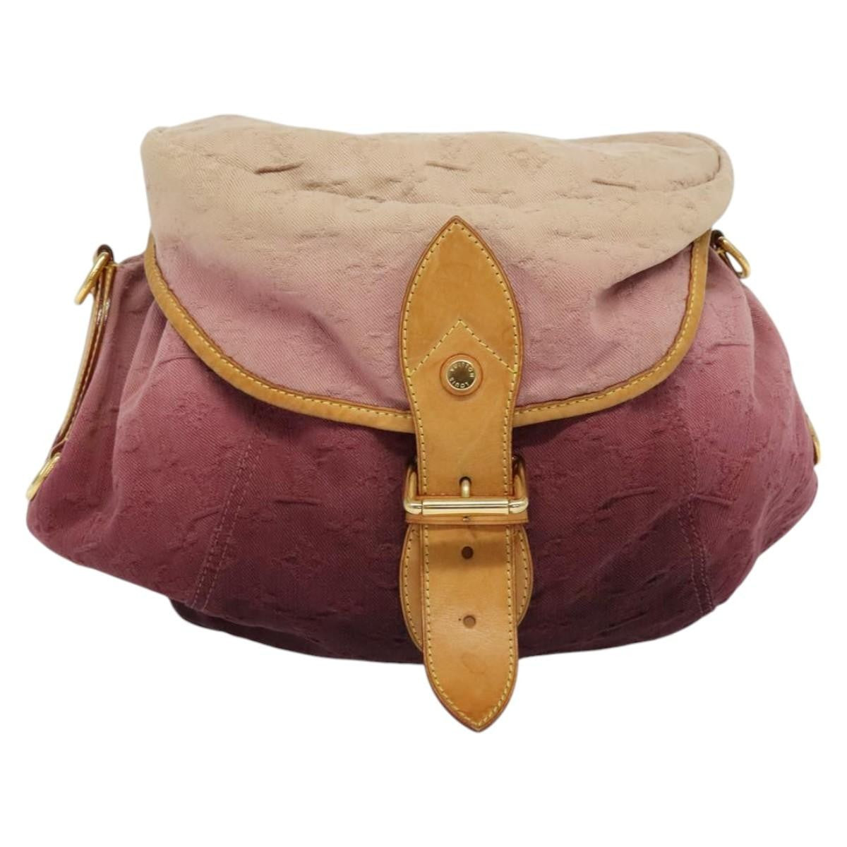 Louis Vuitton Sunshine Handbag Denim, PINK, DENIM_JEANS, Handbag