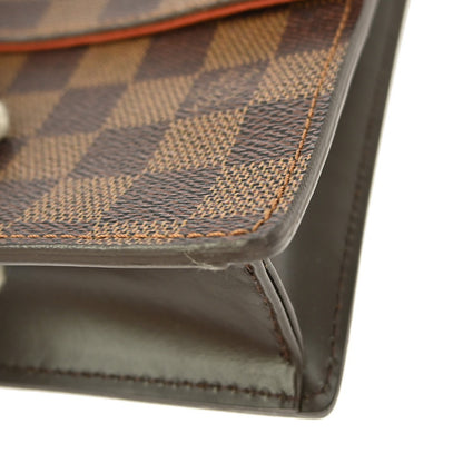 Louis Vuitton Portobello Messenger Damier, BROWN, CANVAS, Shoulder bag
