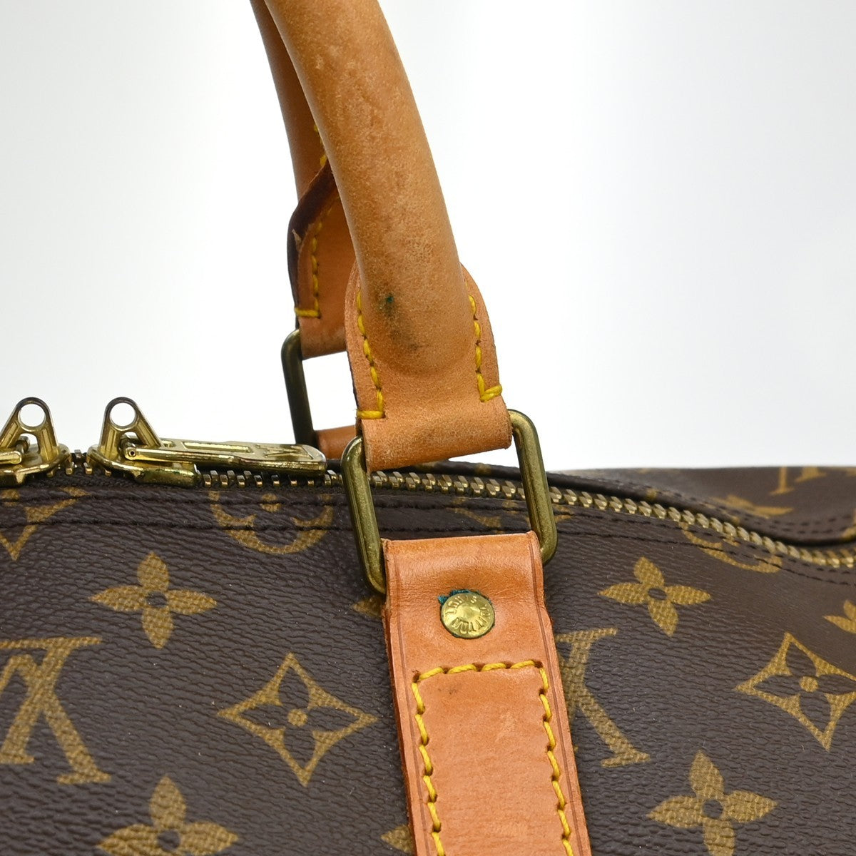 Louis Vuitton Keepall Bag Monogram Canvas, Brown, Canvas, Travel Bag