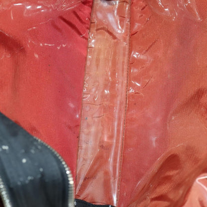 Chanel Travel Line Boston Bag Printed Nylon, BLACK, NYLON, Handbag