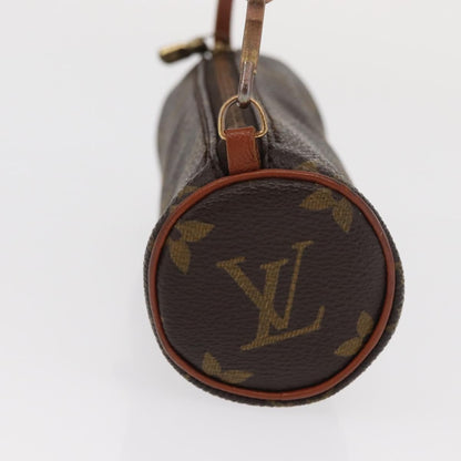 Louis Vuitton Papillon Pochette Monogram Canvas, BROWN, CANVAS, Clutche & pouche