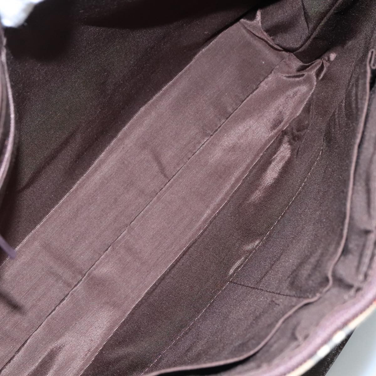 Burberry Nova check Shoulder bag Canvas and Leather, BEIGE, CANVAS, Shoulder bag