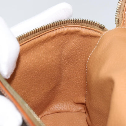 Celine Macadam Vanity Bag Canvas, BROWN, CANVAS, Handbag