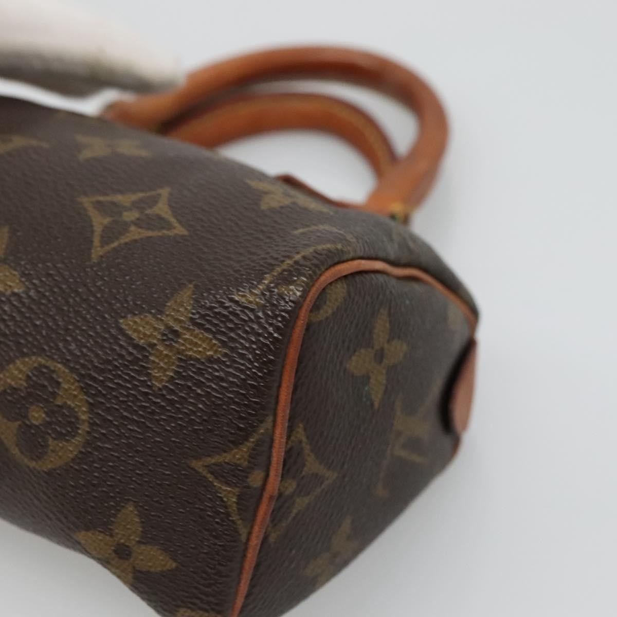 Louis Vuitton Speedy Mini HL Handbag Monogram Canvas, BROWN, CANVAS, Handbag