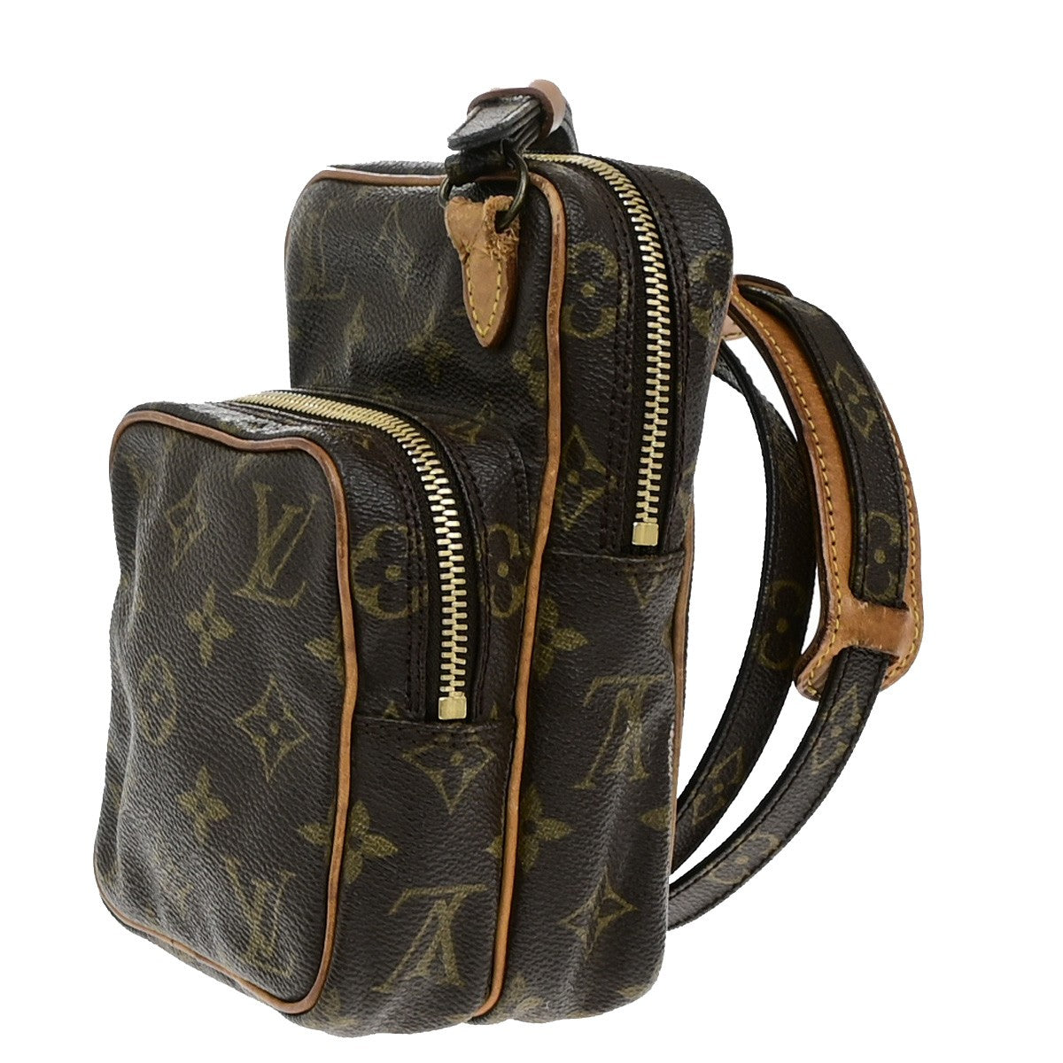 Louis Vuitton Amazone Bag Monogram Canvas, BROWN, CANVAS, Crossbody bag