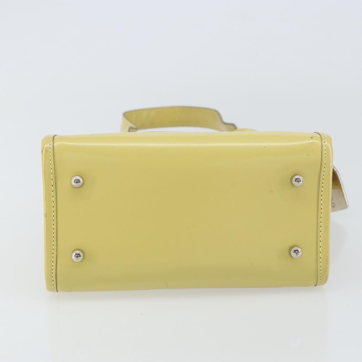 Gucci Vintage Handbag Leather, GREEN, LEATHER, Handbag