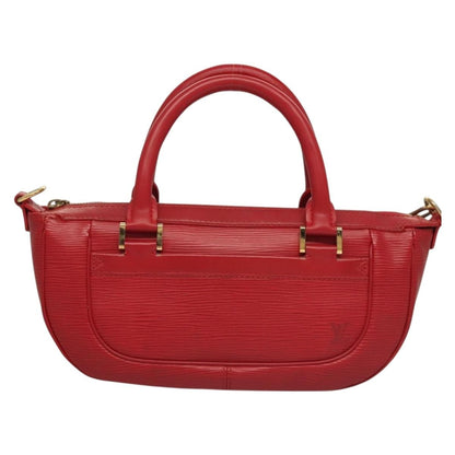 Louis Vuitton Danura Handbag Epi, RED, LEATHER, Handbag
