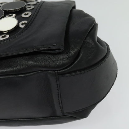 Celine Handbag Leather, BLACK, LEATHER, Handbag