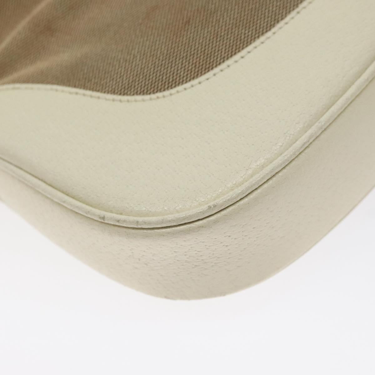Gucci Vintage Jackie O Hobo Canvas and leather, BEIGE, CANVAS, Shoulder bag