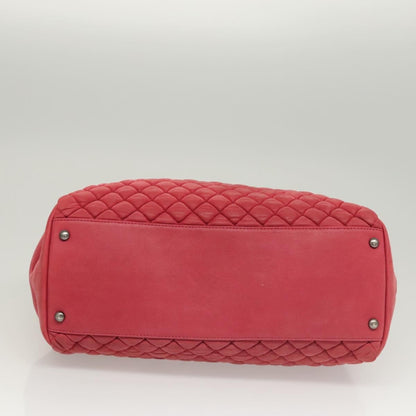 Chanel Matelasse Chain Shoulder Bag Leather, Pink, Leather, Handbag