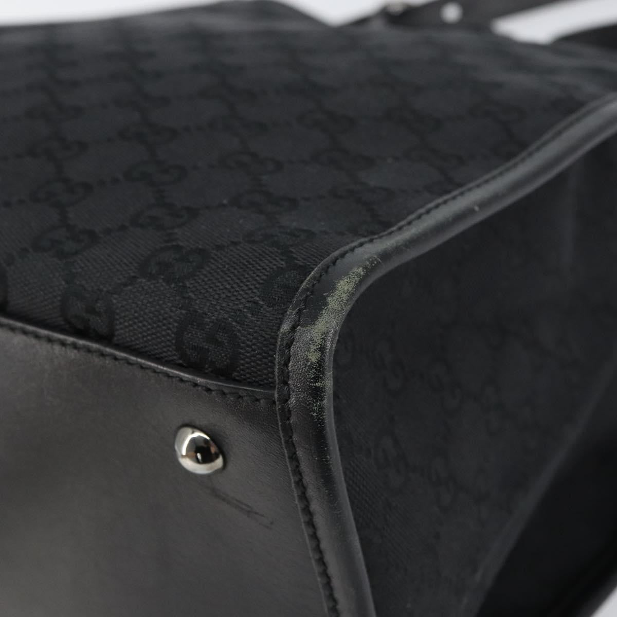 Gucci Vintage tote GG Canvas, BLACK, CANVAS, Tote bag