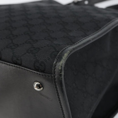 Gucci Vintage tote GG Canvas, BLACK, CANVAS, Tote bag