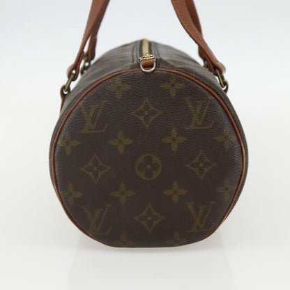 Louis Vuitton Papillon Handbag Monogram Canvas, BROWN, CANVAS, Handbag